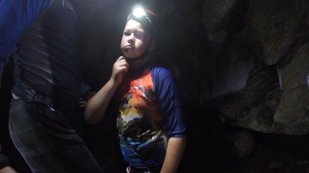 Liam Self Guided Caving