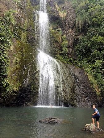 Kitekite Falls Swim